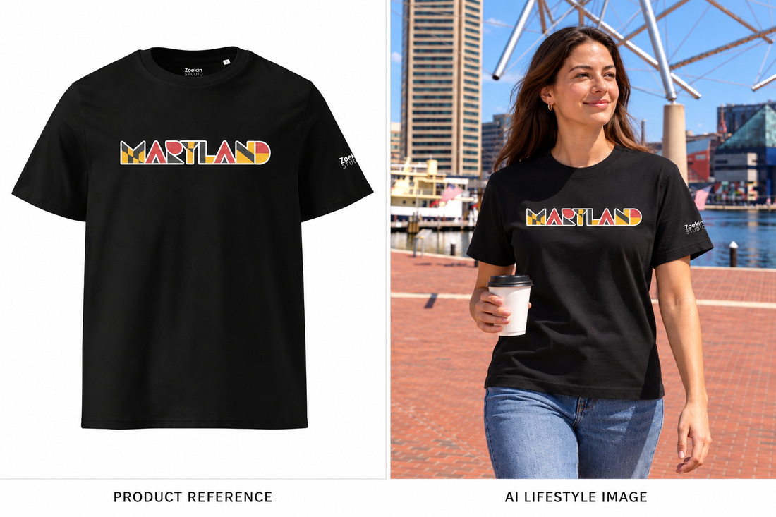 Real Places, AI Models: How a Small Apparel Brand Creates Social Media Content.