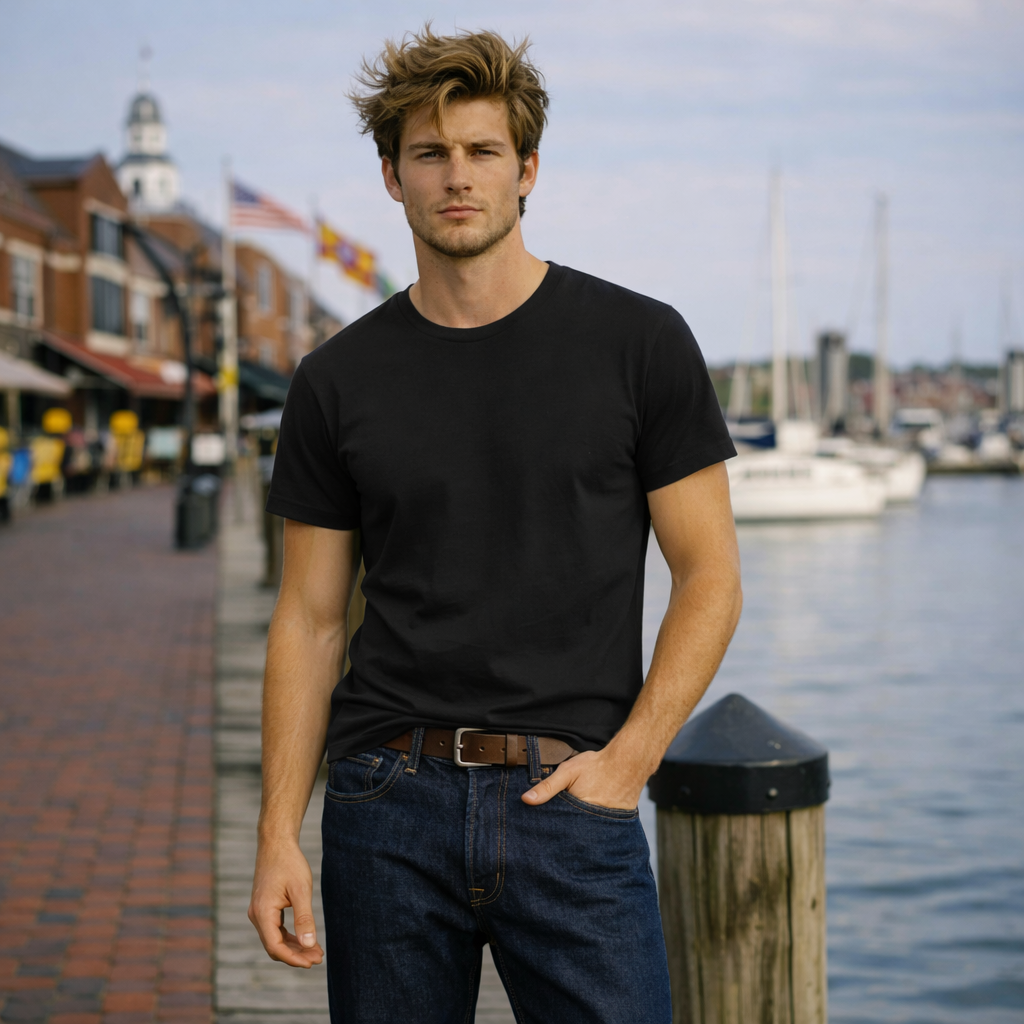 Men's Organic Cotton T Shirt, Studio 1788