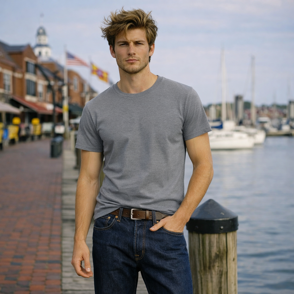 Men's Organic Cotton T Shirt, Studio 1788