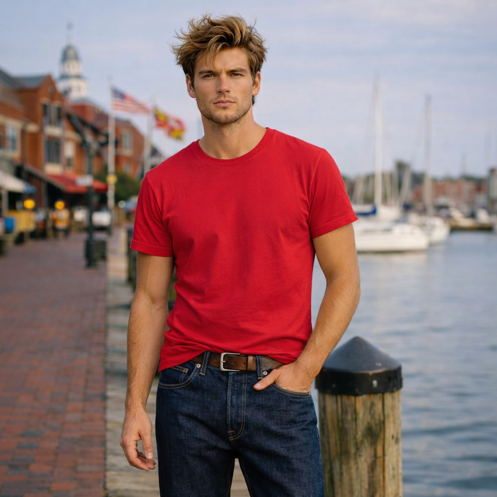 Men's Organic Cotton T Shirt, Studio 1788