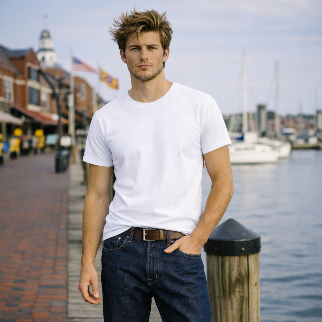 Men's Organic Cotton T Shirt, Studio 1788