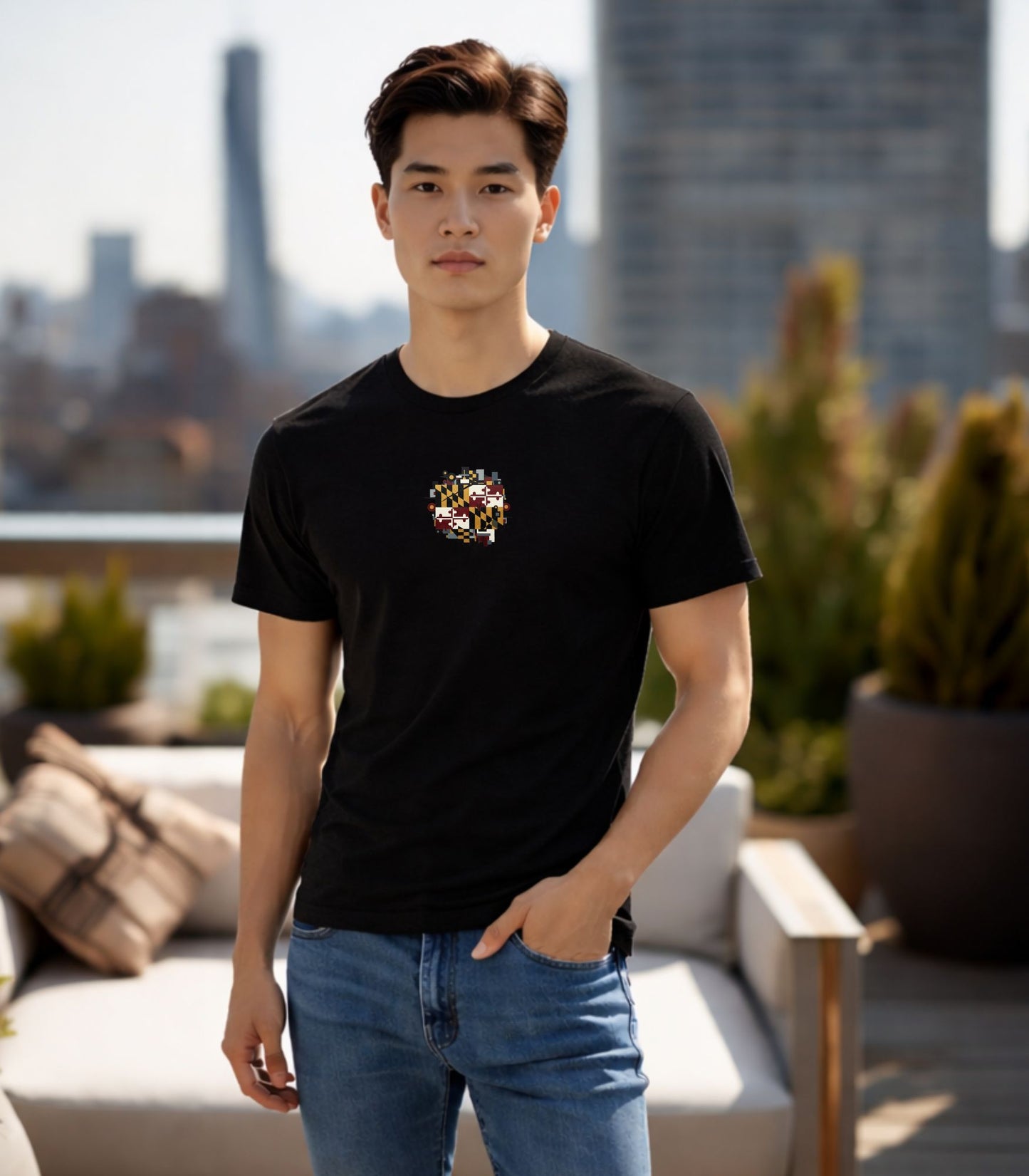 Cubist Maryland Organic Cotton T Shirt - Studio 1788