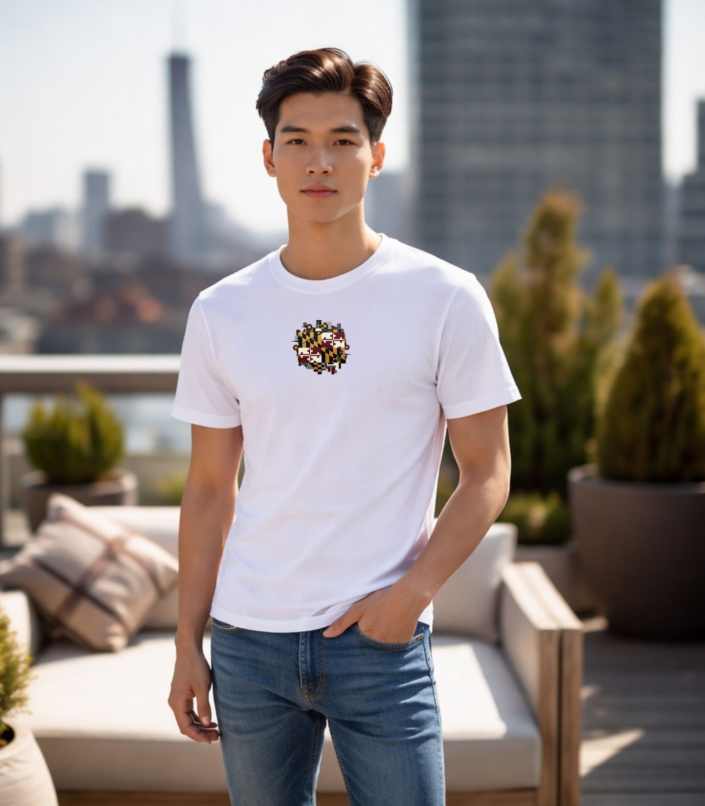 Cubist Maryland Organic Cotton T Shirt - Studio 1788