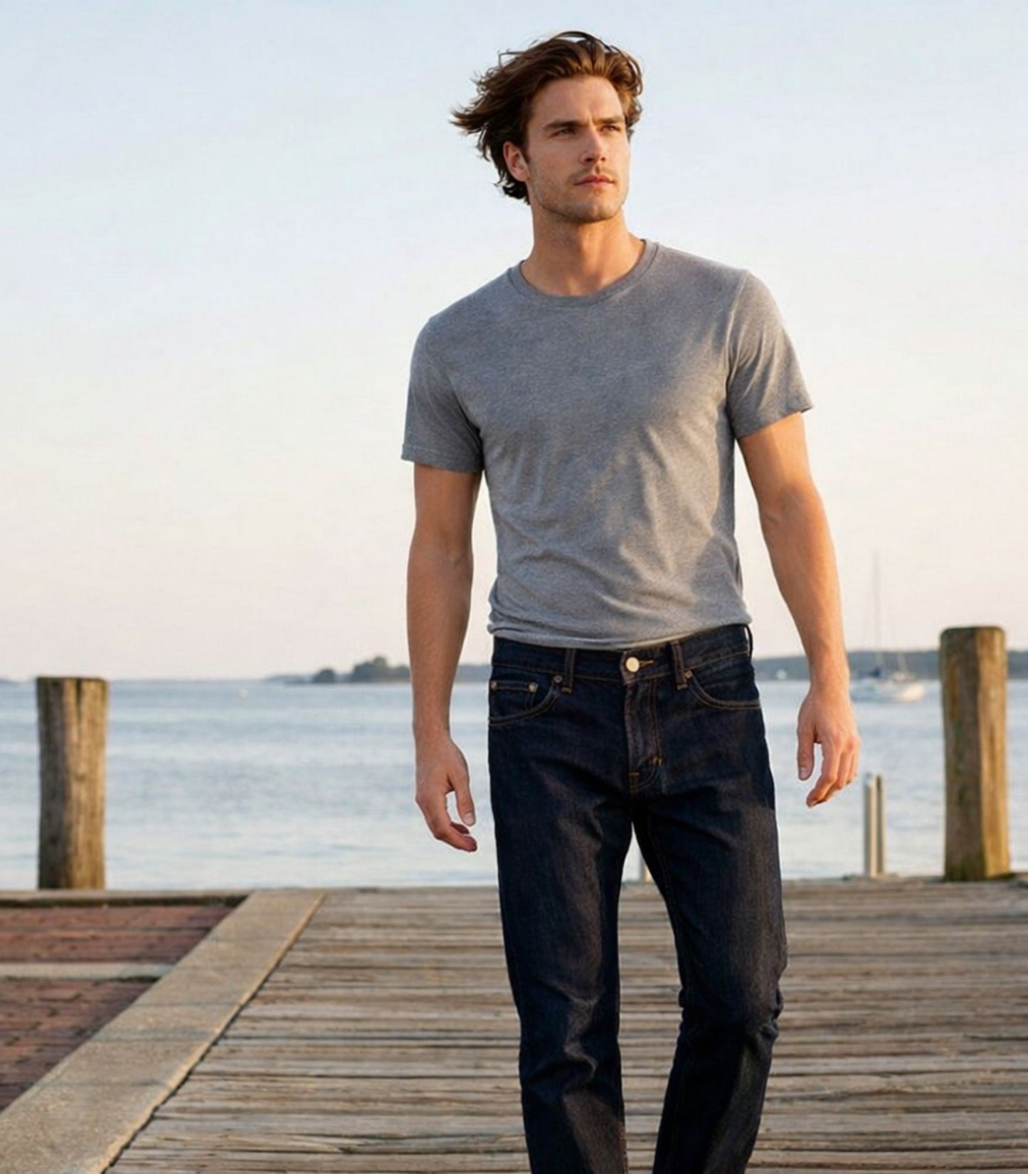 Men's Organic Cotton T Shirt, Studio 1788