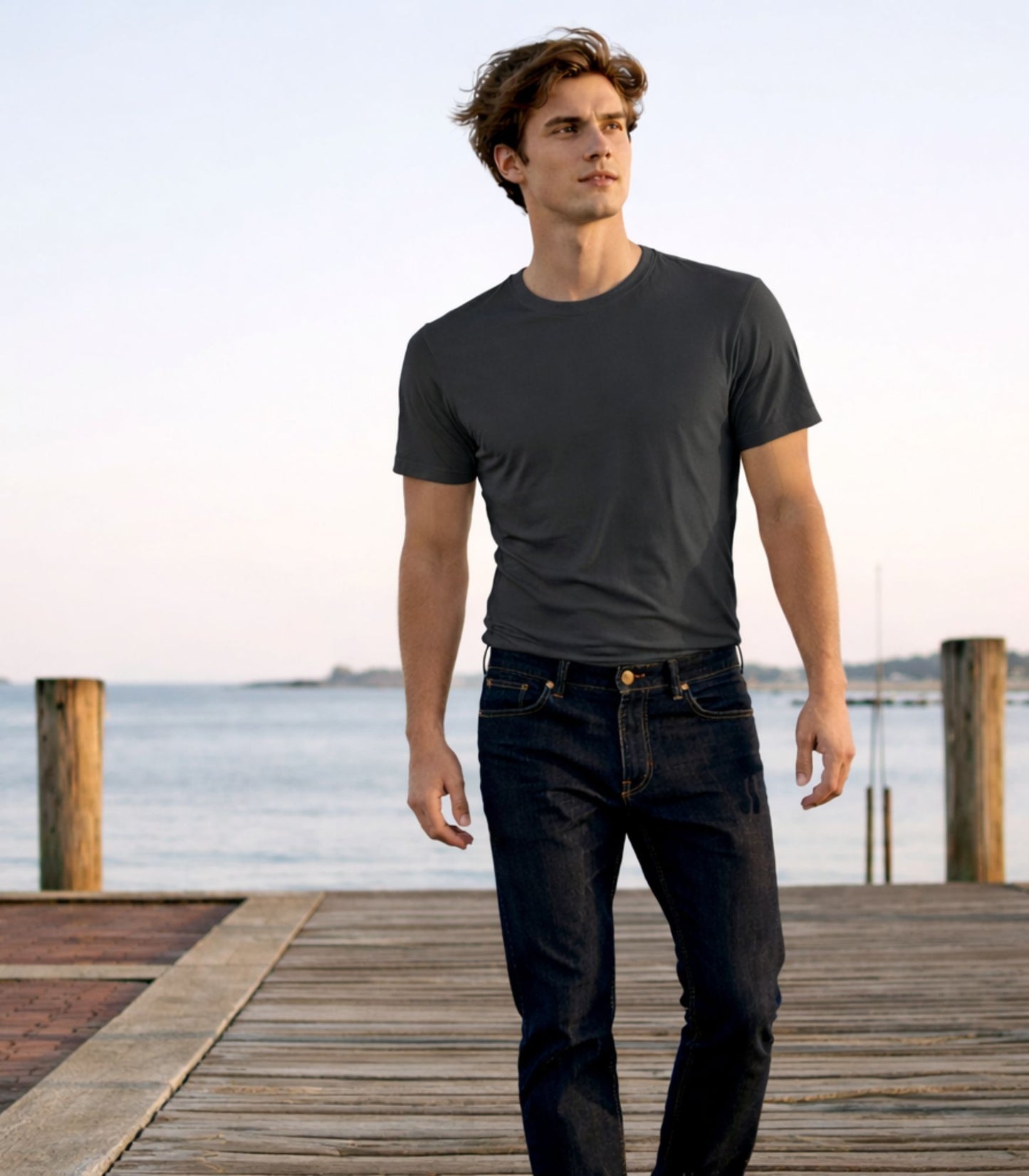 Men's Organic Cotton T Shirt, Studio 1788